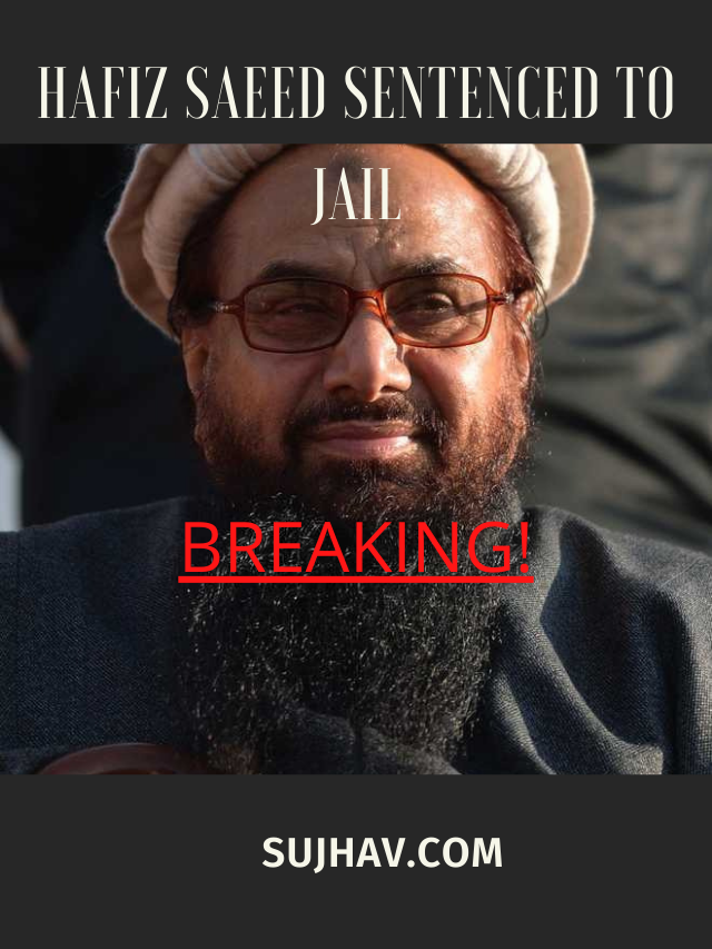 Hafiz Saeed sentenced to 31 years in prison by Pakistani court on November 26th.